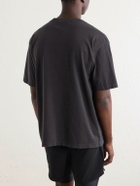 DISTRICT VISION - California Printed Cotton-Jersey T-Shirt - Black