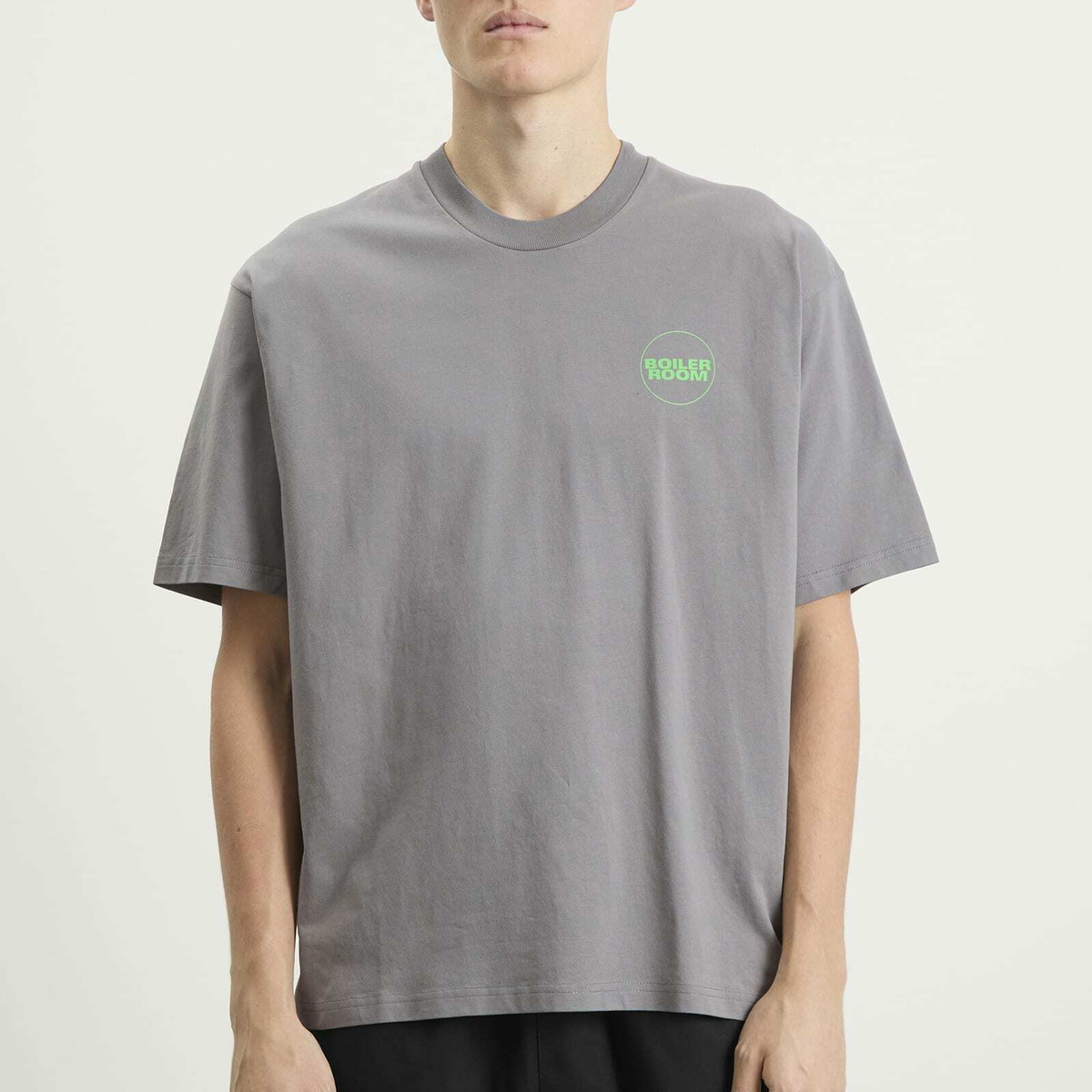Boiler Room Men's Core Logo T-Shirt in Magnet