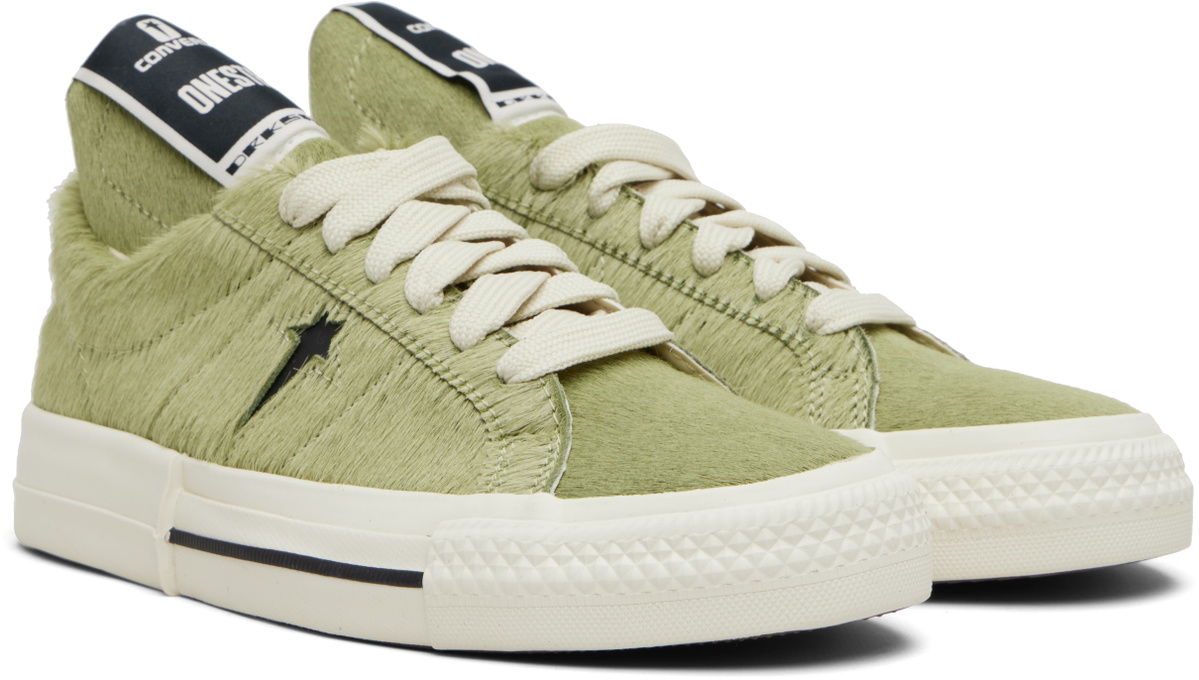 Rick Owens DRKSHDW Yellow Converse Edition Onestr Sneakers