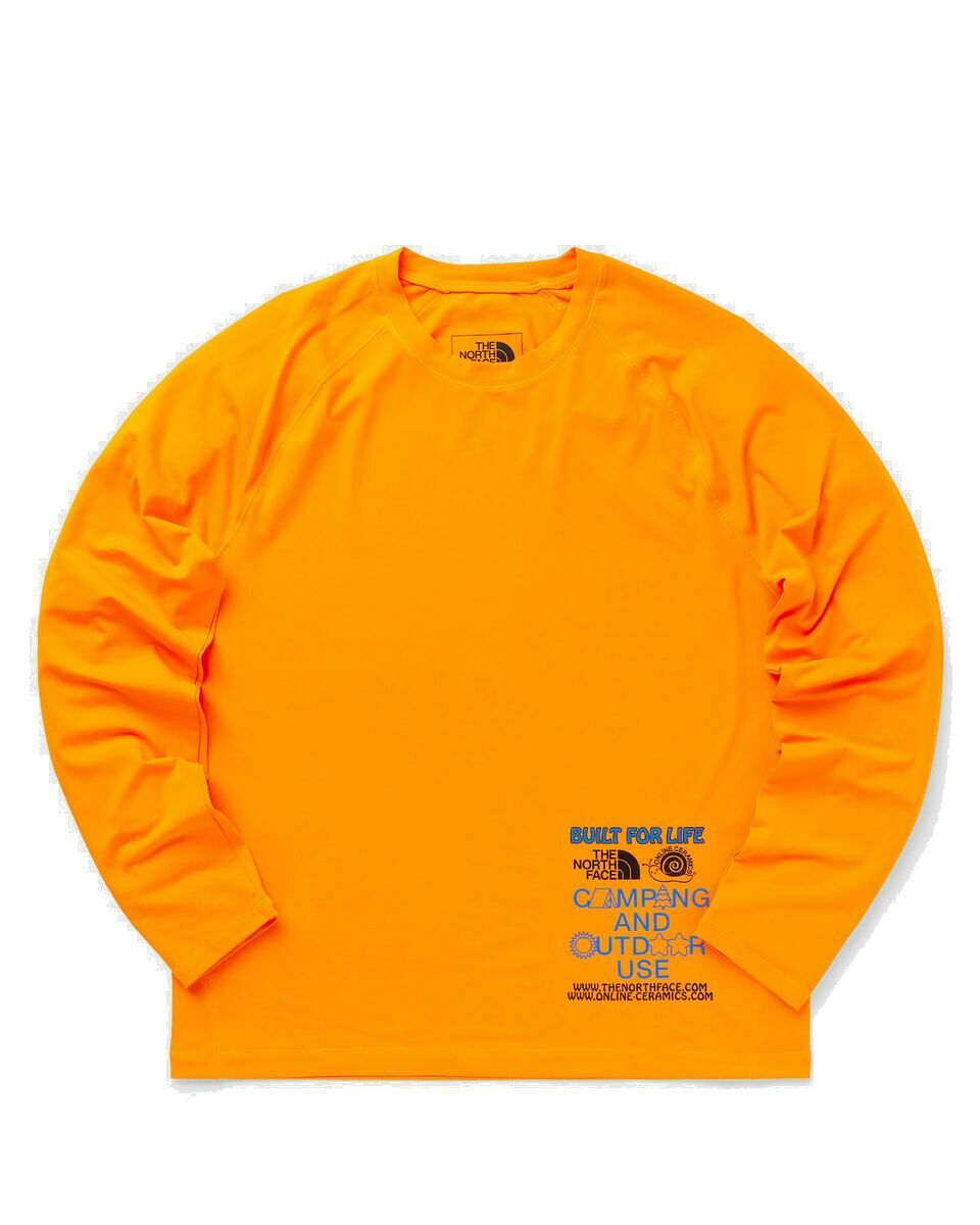 Photo: The North Face Tnf X Online Ceramics Class V Water Top Orange - Mens - Longsleeves