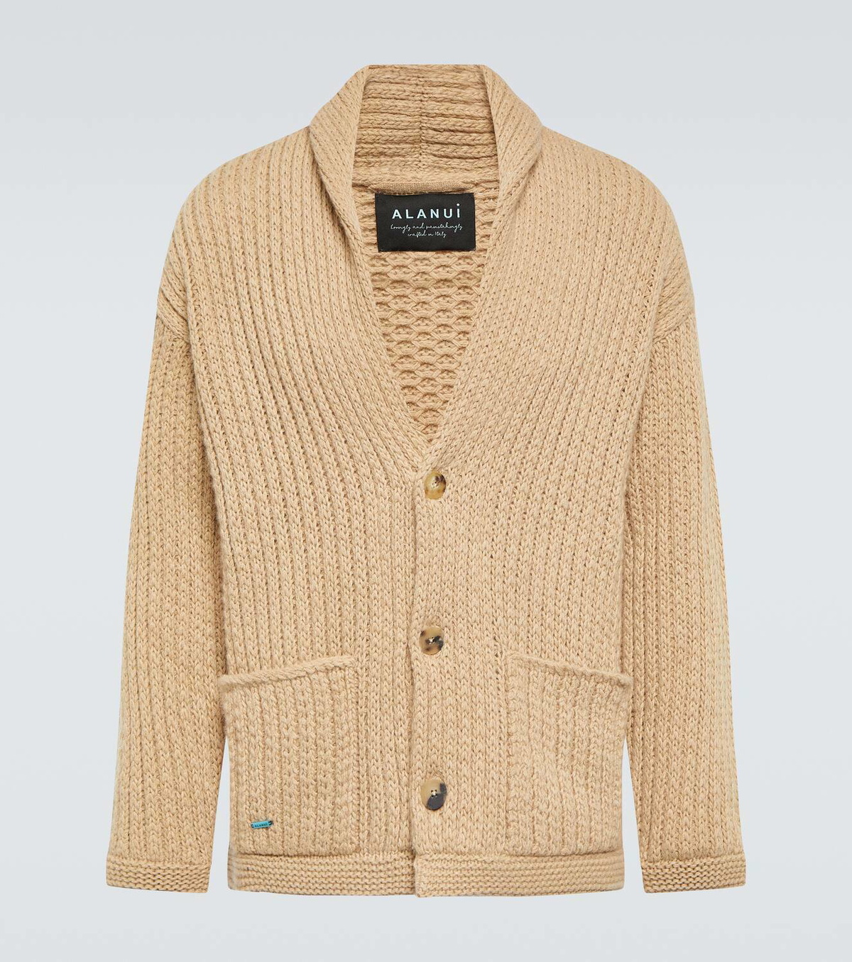 Alanui Finest cashmere and cotton cardigan