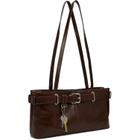 OSOI Brown Shoulder Brocle Bag