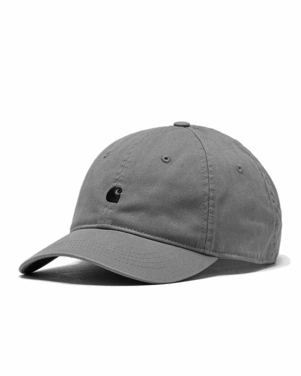 Photo: Carhartt Wip Madison Logo Cap Grey - Mens - Caps