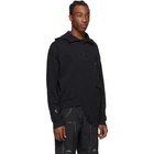 A-Cold-Wall* Black Asymmetric Hoodie