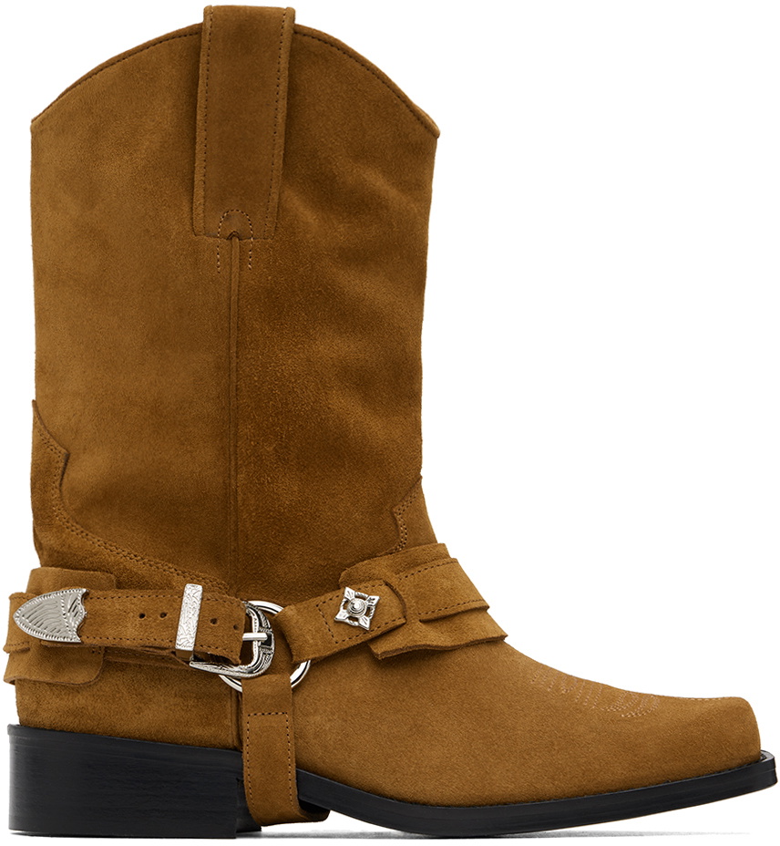 Toga Virilis SSENSE Exclusive Brown Boots