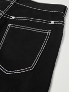 Givenchy - Straight-Leg Denim Shorts - Black