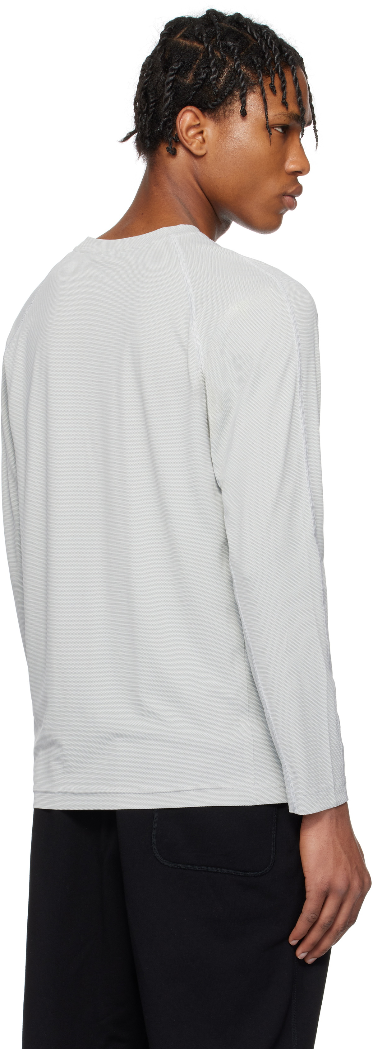 Reigning Champ Gray Lightweight Cordura Standard Training T-shirt