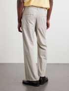 Remi Relief - Straight-Leg Cotton-Twill Trousers - Neutrals
