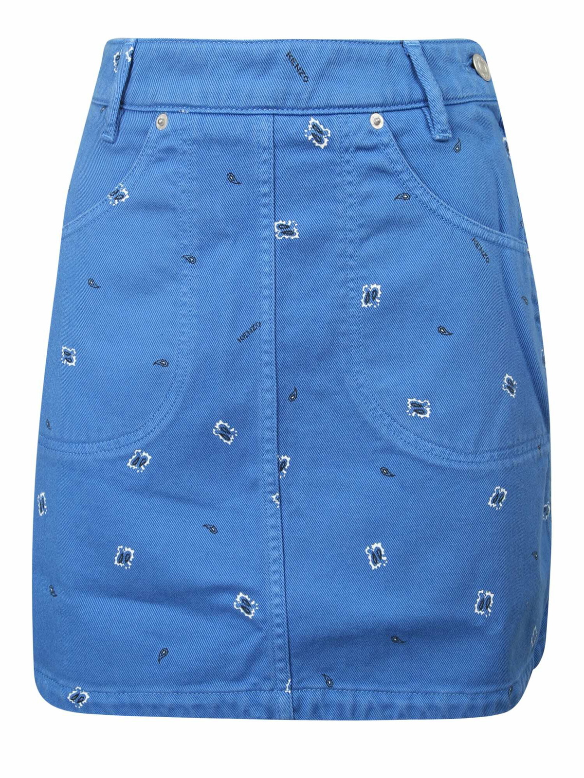 ミニスカート KENZO KENZO BY VERDY COTTON AND WOOL LOGOED SKIRT Kenzo Kenzo x Verdy Logo Cotton-Wool Miniskirt | Saks Fifth