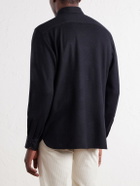Rubinacci - Blanket Cashmere-Blend Jersey Shirt - Blue