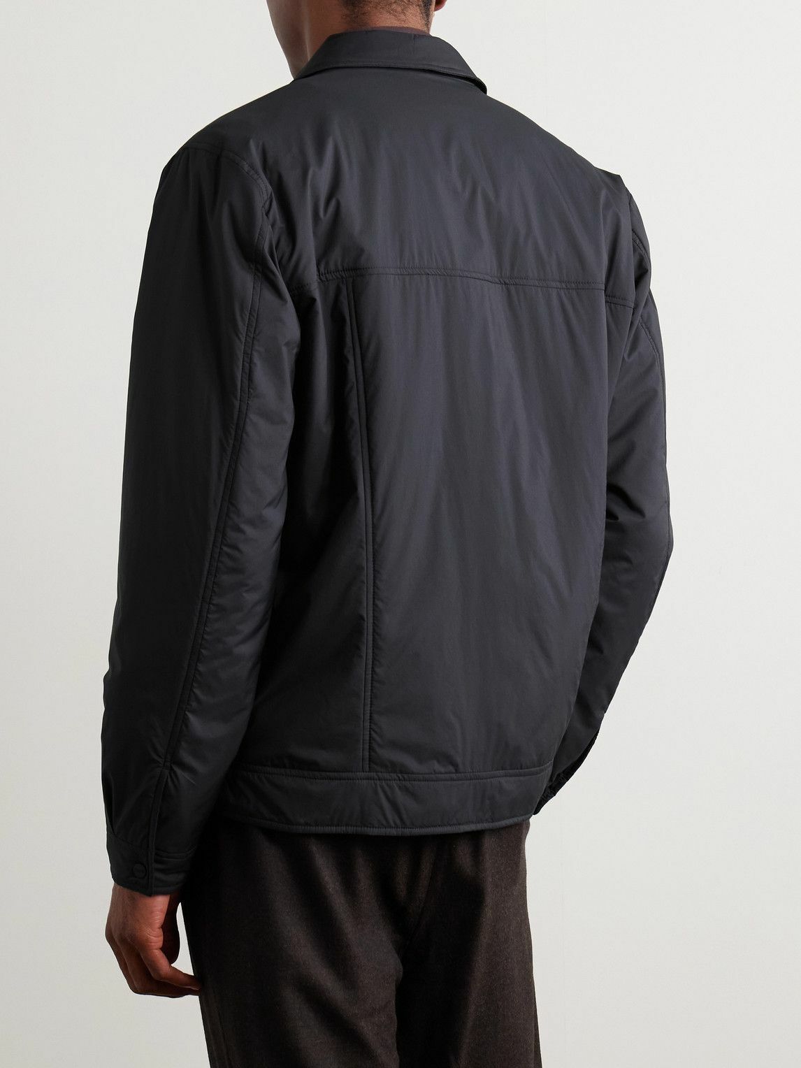 Herno - Padded Shell Shirt Jacket - Blue