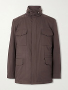 Loro Piana - Traveller Windmate Storm System® Shell Hooded Field Jacket - Brown