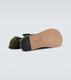 Loewe Flex suede loafers