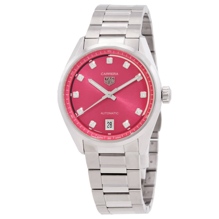 Photo: Tag Heuer Carrera Date Automatic Diamond Ladies Watch WBN2318.BA0001