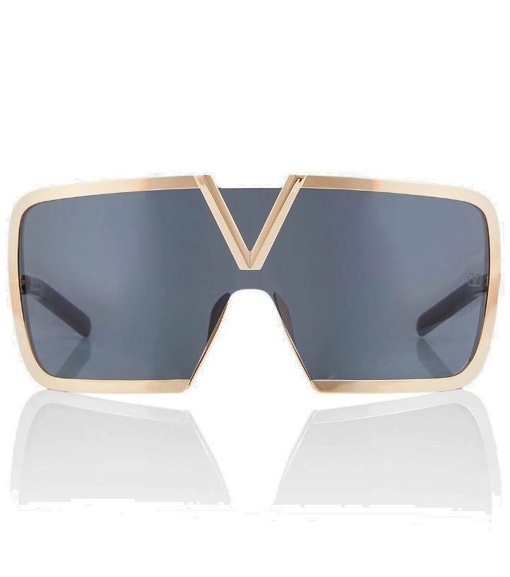 Photo: Valentino V-Romask mask sunglasses