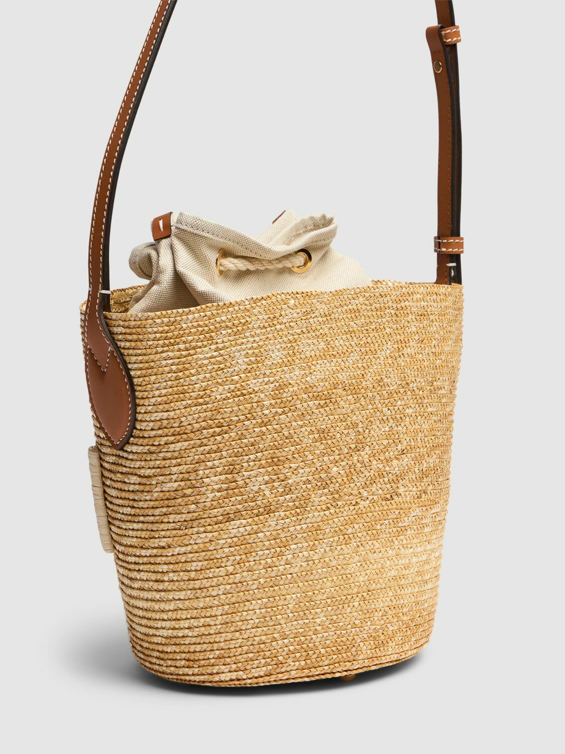 【関税&送料込】Gucci Embroidered Raffia Gucci Summer Bucket GUCCI Summer Raffia Bucket Bag Gucci
