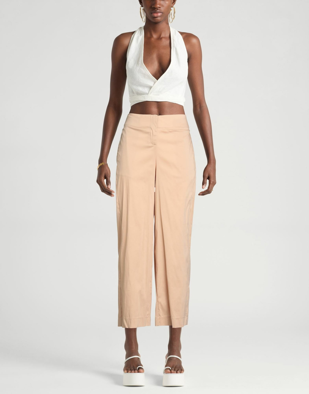 Jijil Womens Pants Sand