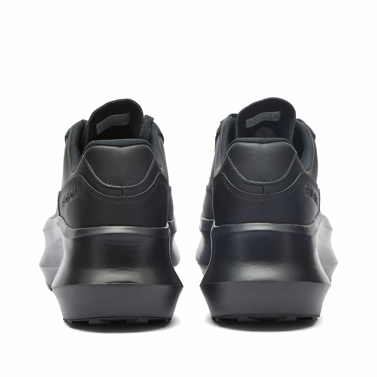 Comme des Garçons X Salomon SR811 Platform Sneakers in Black Comme des ...