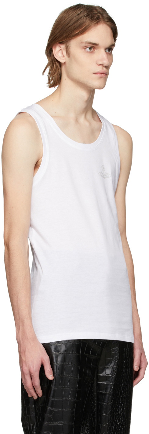 Vivienne Westwood Two-Pack White Logo Tank Top