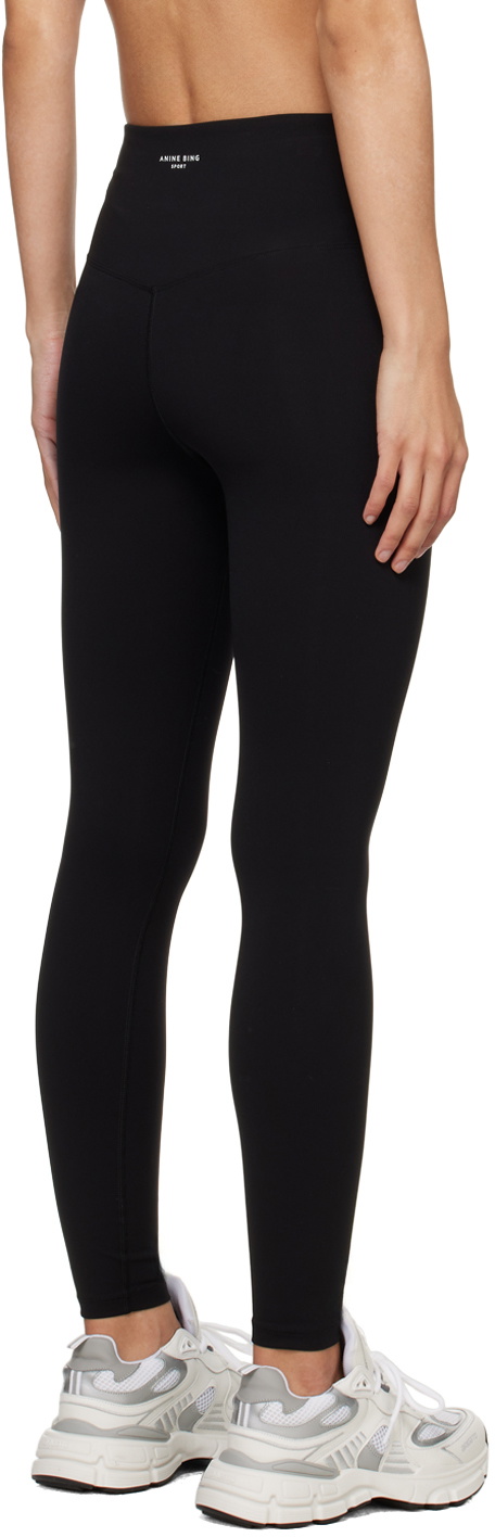 ANINE BING Black Blake Leggings