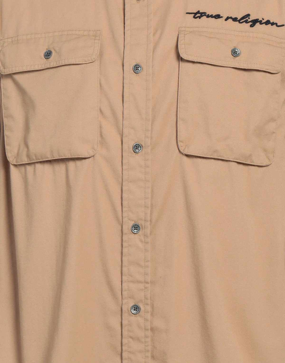 True Religion Mens Shirt in Camel