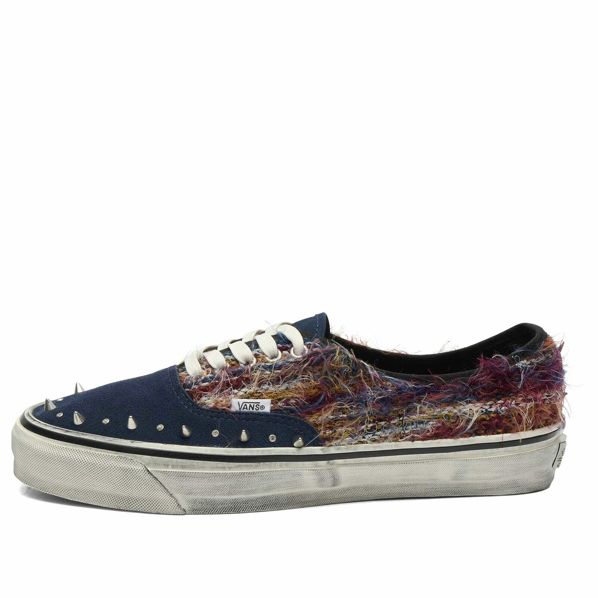 Vans Men's LX Authentic 44 Mohair Sneaker in Blue/Multi