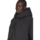 Julius Black Taffeta Winter Hooded Jacket