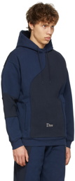 Dime Navy Cotton Hoodie