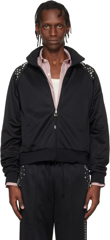 Photo: Toga Virilis Black Jersey Track Jacket