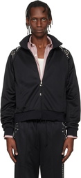 Toga Virilis Black Jersey Track Jacket