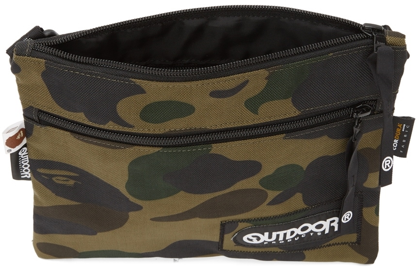 BAPE A Bathing Ape Bape x Outdoor Products 1st Camo Mini Shoulder Bag  'Yellow