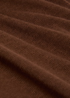 Akyn Ruched Fine-knit T-shirt Brown