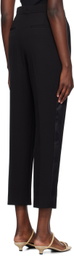 Erdem Black Cropped Trousers