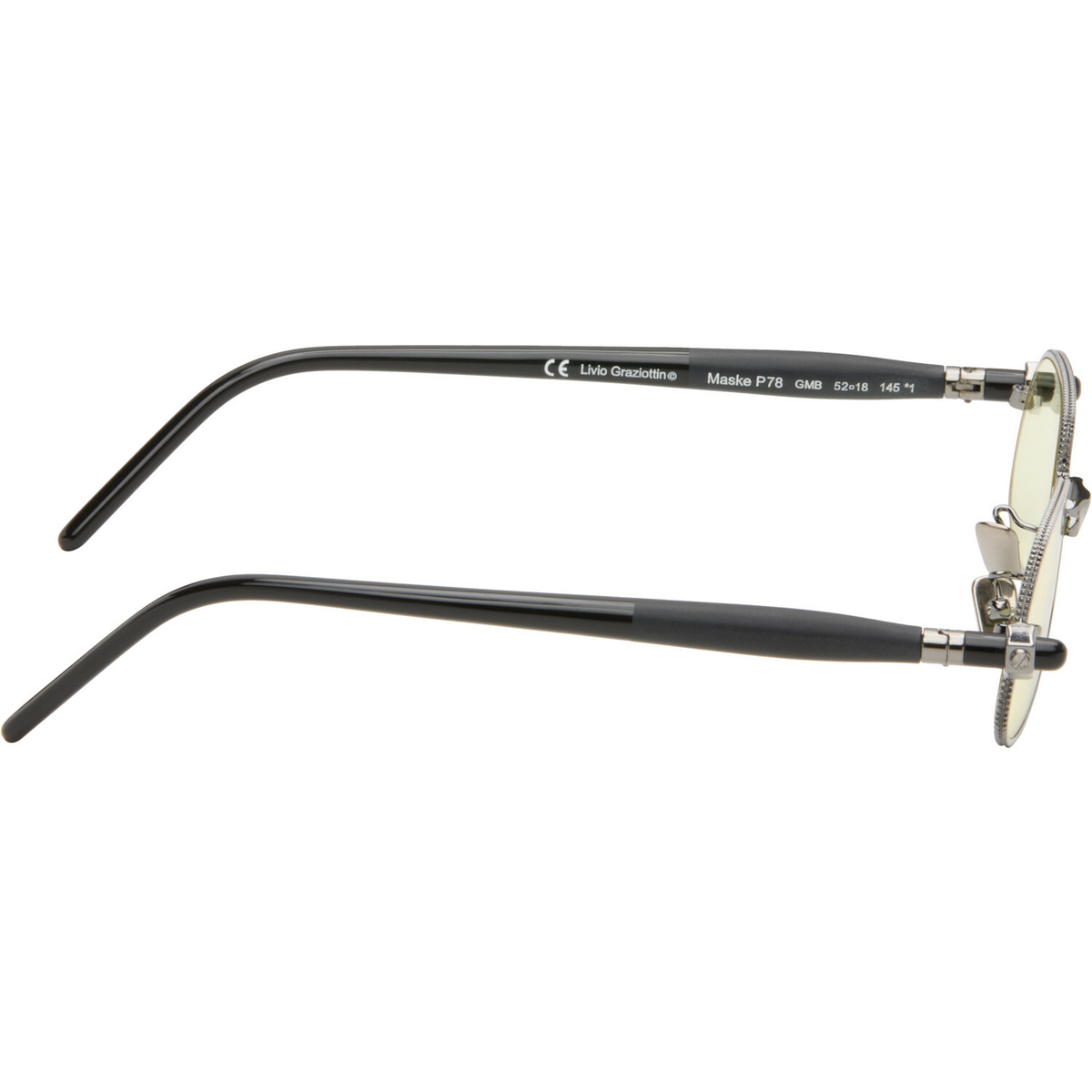 Kuboraum Gunmetal & Black P78 Sunglasses