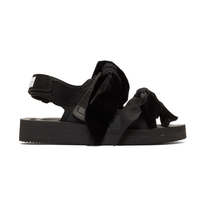 Cecilie Bahnsen Black Suicoke Edition April Sandals Cecilie Bahnsen