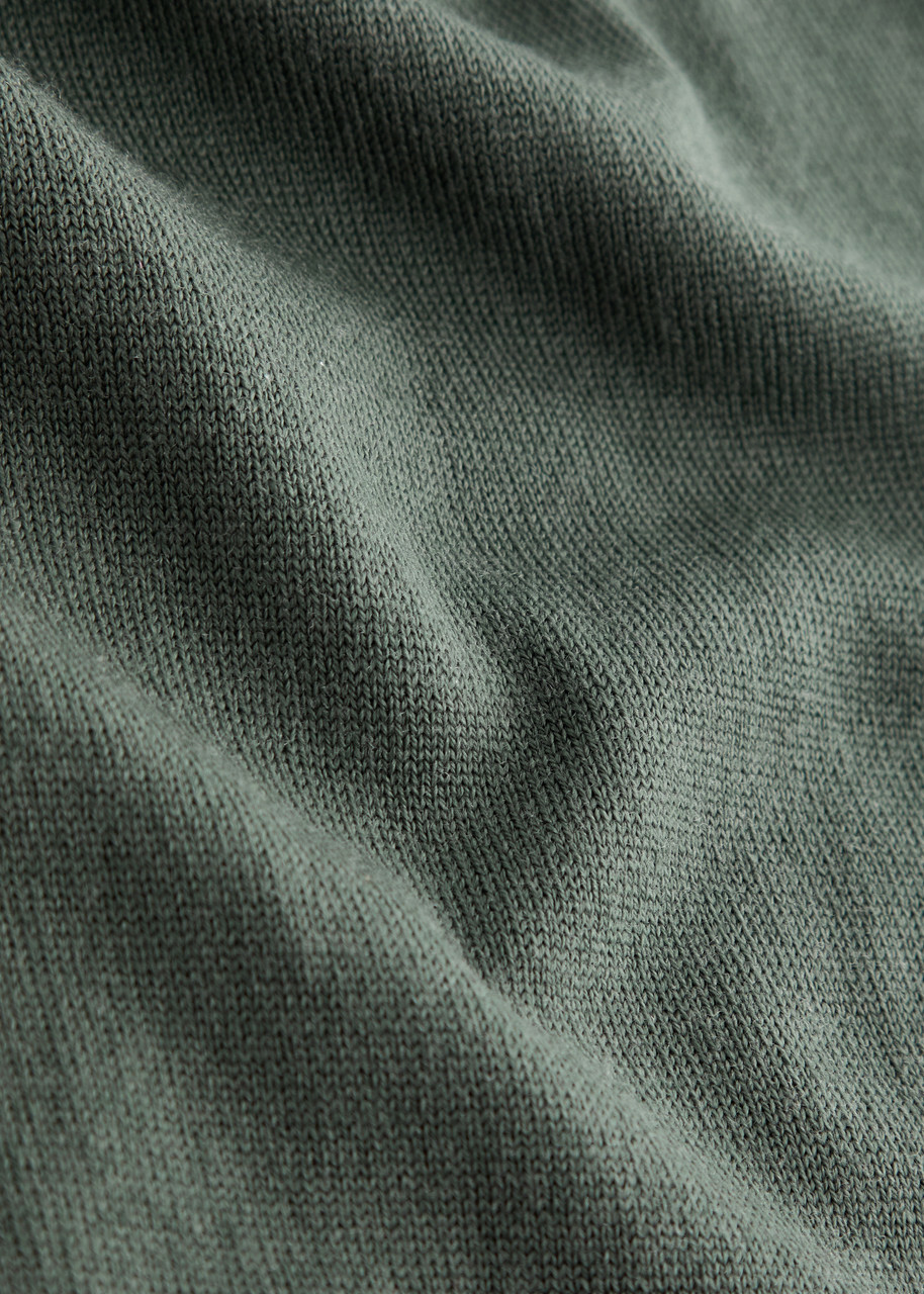 John Smedley Henning Wool Sweatpants Dark Green