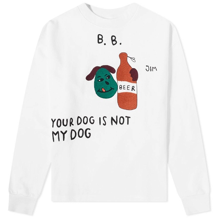Photo: BODE Your Dog Is Not My Dog Crew Sweat