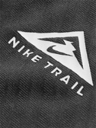 NIKE RUNNING - Element Logo-Print Dri-FIT Jacquard Half-Zip Top - Gray - S