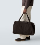 Zegna Leather duffel bag