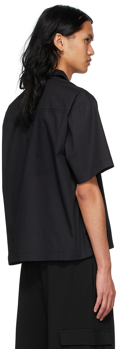 ANDREĀDAMO SSENSE Exclusive Black Cotton Shirt