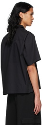 ANDREĀDAMO SSENSE Exclusive Black Cotton Shirt