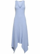 SIMKHAI - Kiara Sleeveless V Neck Midi Dress