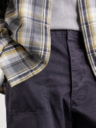 OrSlow - Summer Fatigue Straight-Leg Cotton Trousers - Black