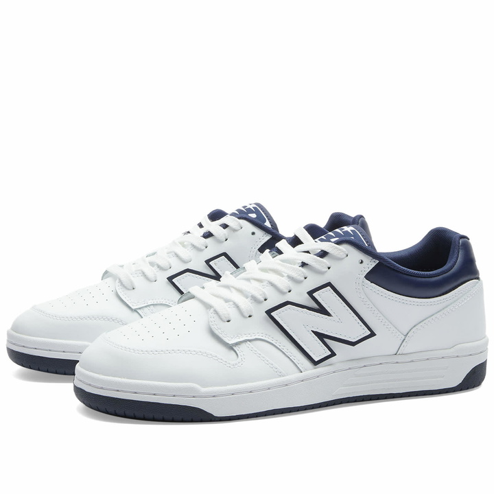 Photo: New Balance Men's BB480LWN Sneakers in White