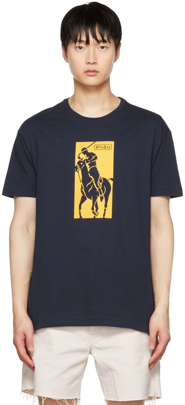 Photo: Polo Ralph Lauren Navy Big Pony T-Shirt