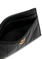 Coach Pillow Quilted Leather Card Holder - Black - One Size