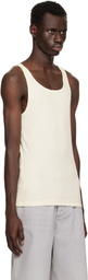SKIMS Three-Pack Multicolor 'SKIMS Cotton' Rib Tank Tops
