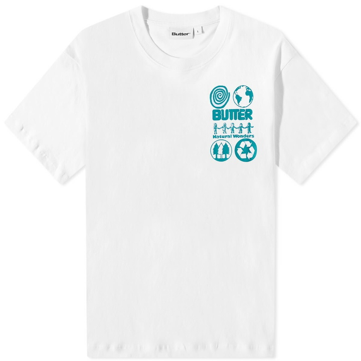 Photo: Butter Goods Men's Natural Wonders T-Shirt in White