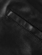 Acne Studios - Lascari Slim-Fit Belted Leather Jacket - Black
