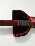 GUCCI - Pre-Tied Velvet Bow Tie